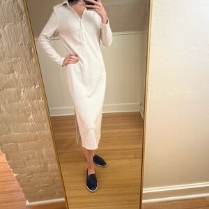 Caslon Cream Long Sleeve Dress